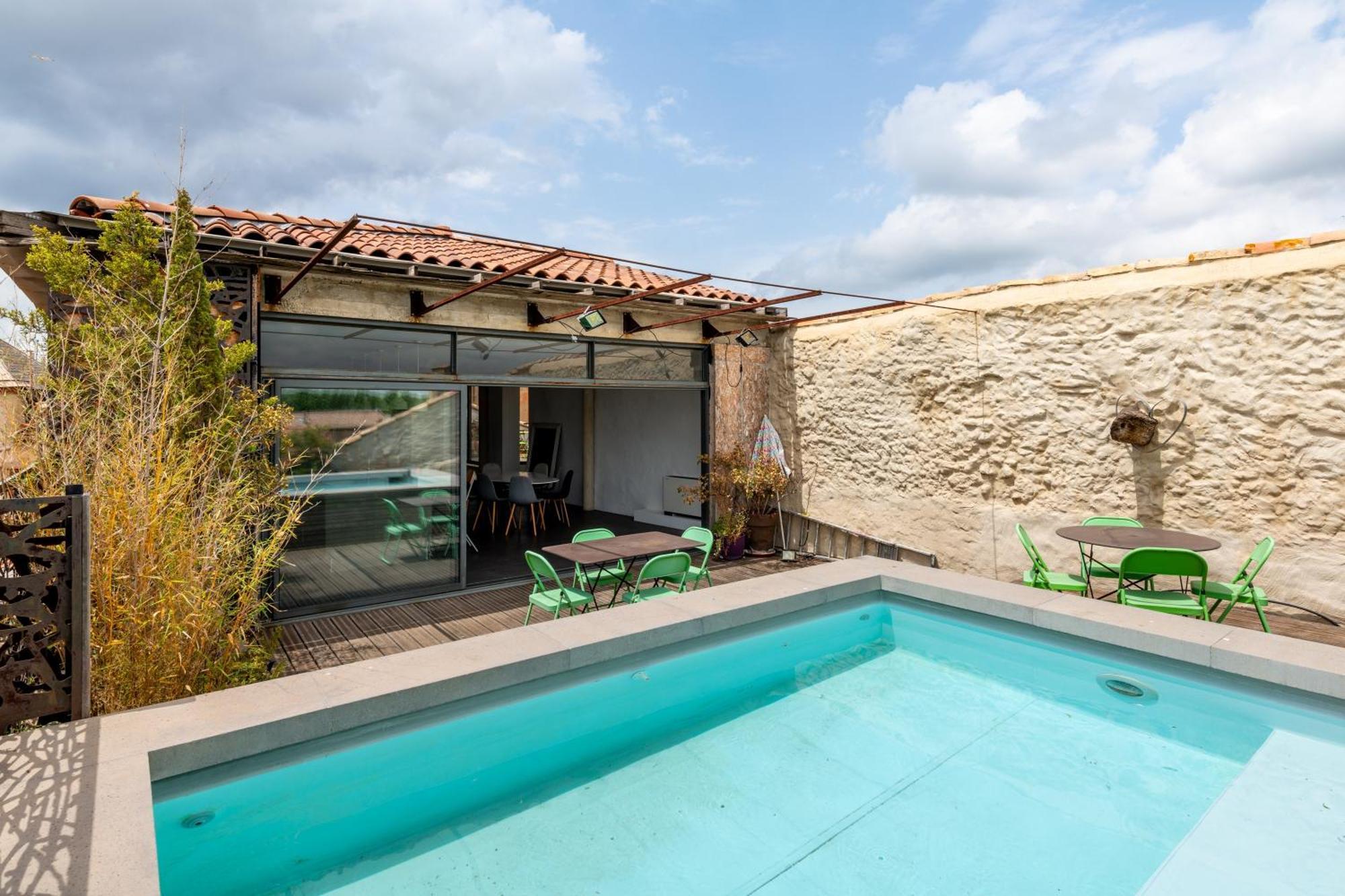 Appartement Le Couvent Des Ursulines - Penthouse Climatise Piscine Narbonne