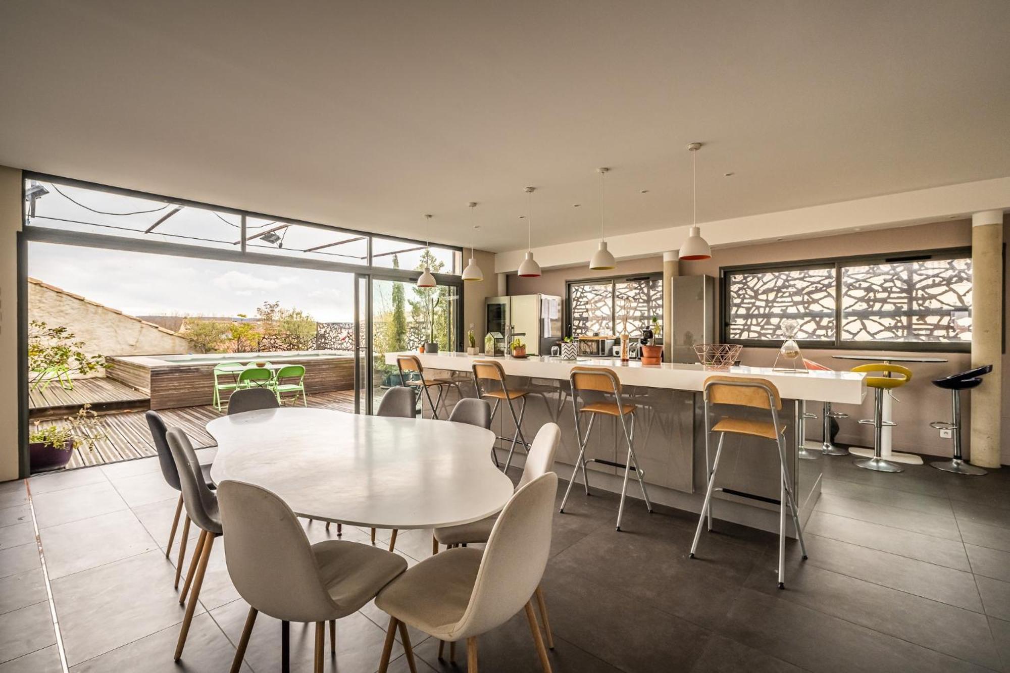 Le Couvent Des Ursulines - Penthouse Climatise Piscine Narbonne